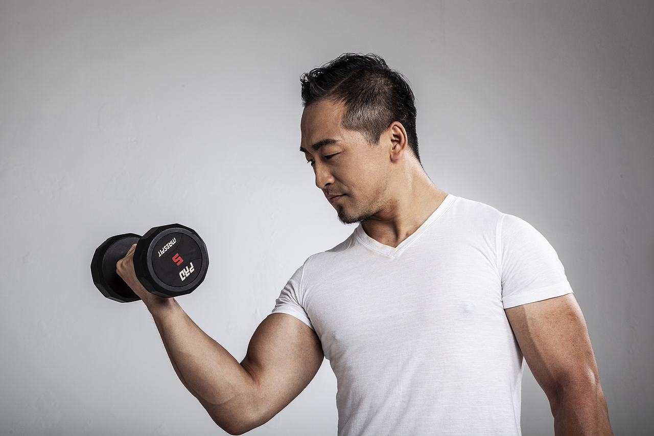 健身教练拍摄大叔系列-肌肉让我们充满想象