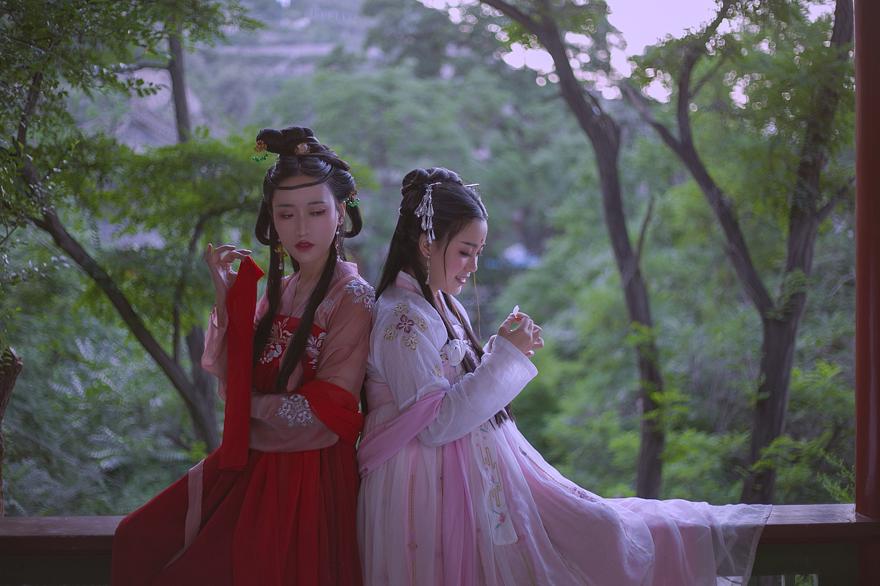 双姝并蒂（图ZMTQzNzQyODYw） - 人像摄影 - 站酷设计师牛霖霖原创素材 - 站酷ZCOOL