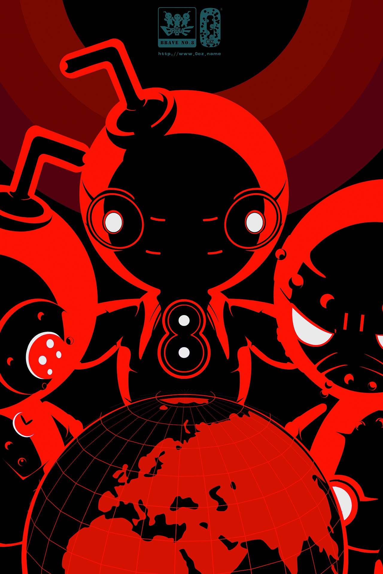 breave8（勇敢8号机器人）产品海报及动画短片（图ZMjE5MzgyOTQw） - 动画片 - 站酷设计师tuteng000001原创素材 - 站酷ZCOOL