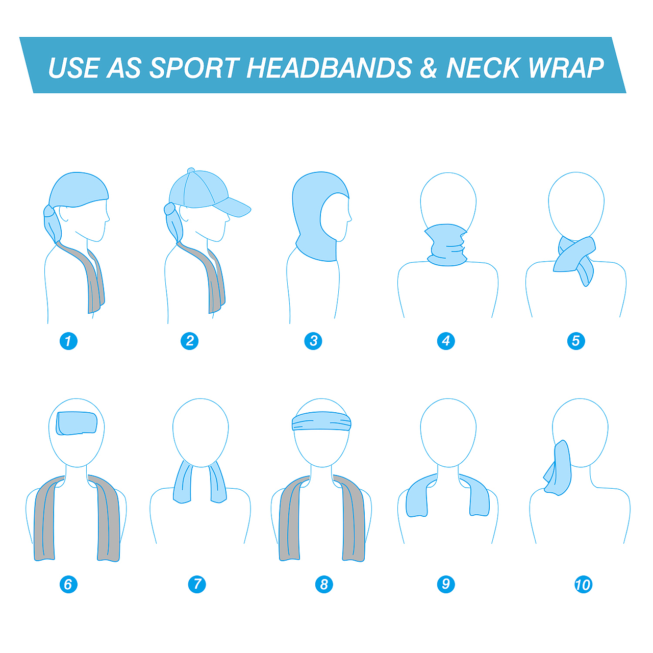 亚马逊产品拍摄-头巾