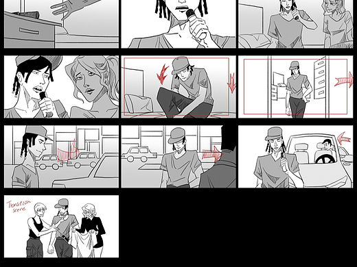 MV分镜作品集