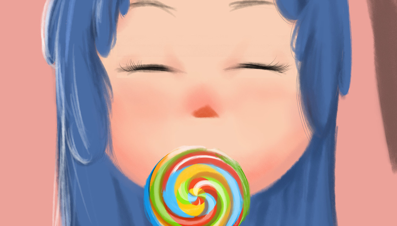 一个小女孩梦游