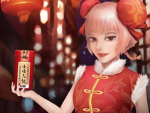 薪传香 新势力周插画