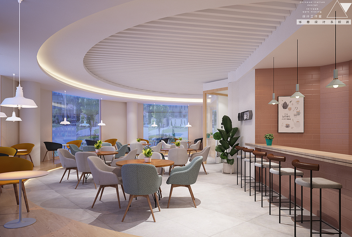 咖啡、书吧设计方案
