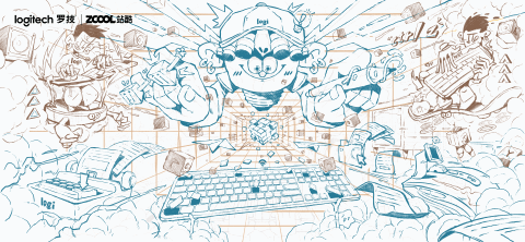 #罗技 MX创造神奇3m³# 创意跃然指尖（图ZMzE5ODQ5OTYw） - 海报 - 站酷设计师大脑荷载原创素材 - 站酷ZCOOL