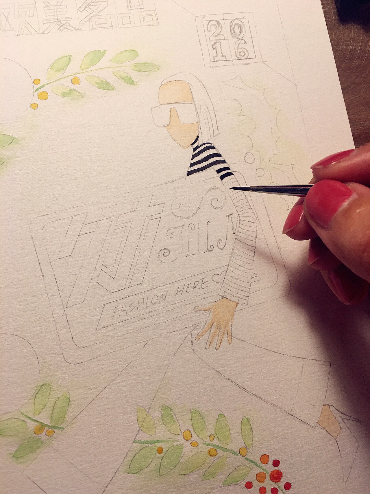 久木_买手店 装饰水彩