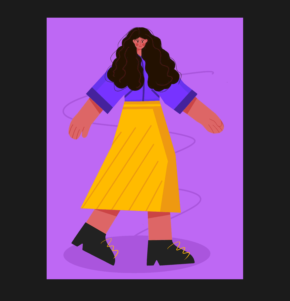 人物插画系列（图ZMjMzODY4NTMy） - 商业插画 - 站酷设计师柠檬C不酸原创素材 - 站酷ZCOOL