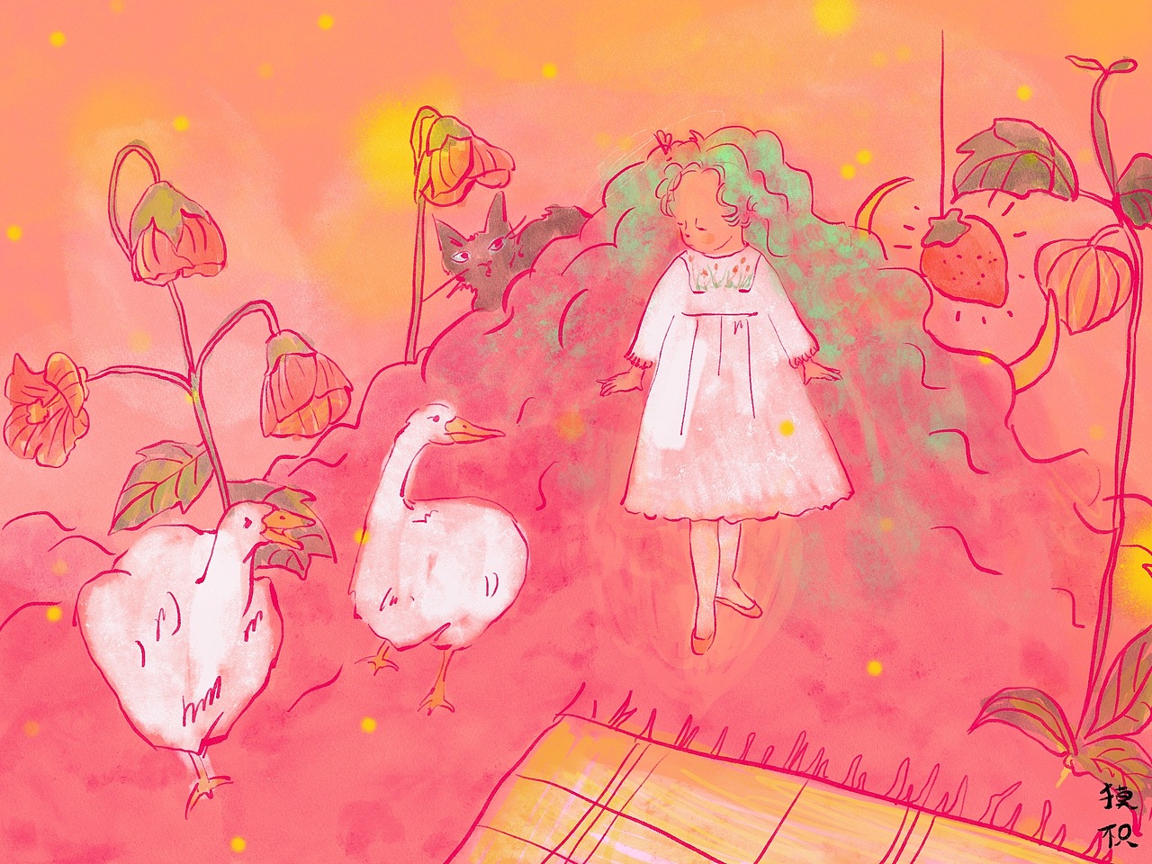 🎃（图ZMjQ1NzAzOTQ4） - 艺术插画 - 站酷设计师獏枳原创素材 - 站酷ZCOOL