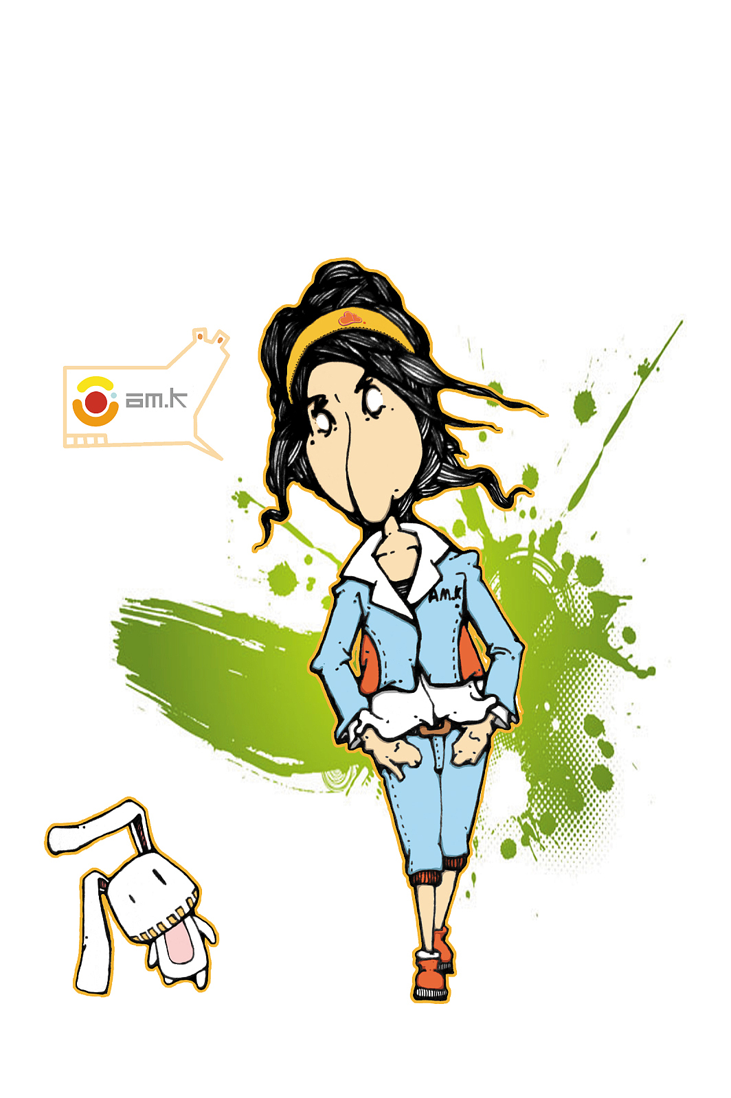 學學 玩玩（圖ZMzk2MzkwNA==） - 商業(yè)插畫 - 站酷設(shè)計師843140935原創(chuàng)素材 - 站酷ZCOOL