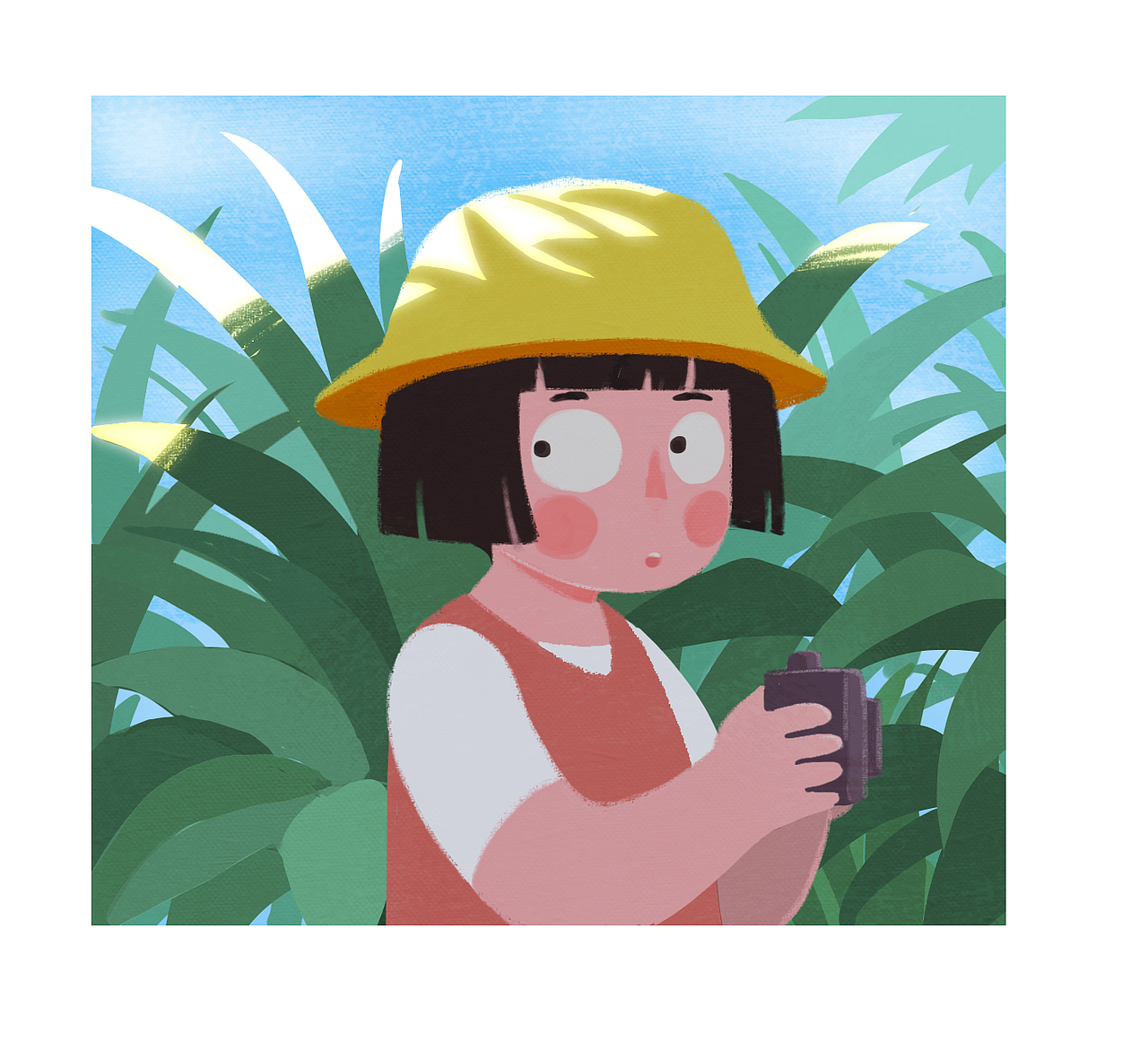 小插画（图ZMjEwOTEzMTI4） - 创作习作 - 站酷设计师虹子F原创素材 - 站酷ZCOOL