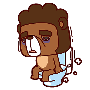 疲倦熊——翔通动漫原创表情