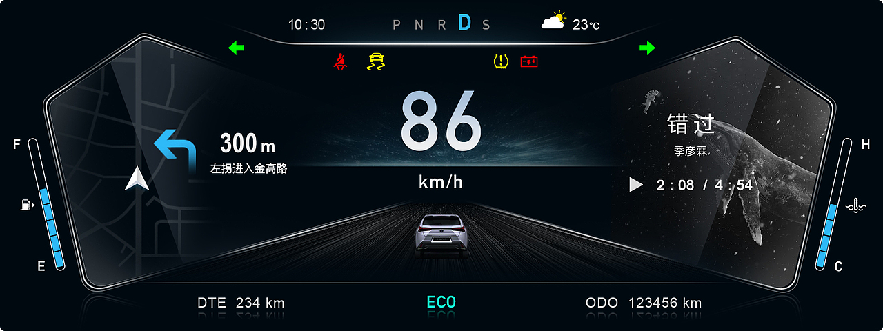 HMI-仪表设计（图ZMTYwMTkzMDA0） - 交互/UE - 站酷设计师壹泯原创素材 - 站酷ZCOOL