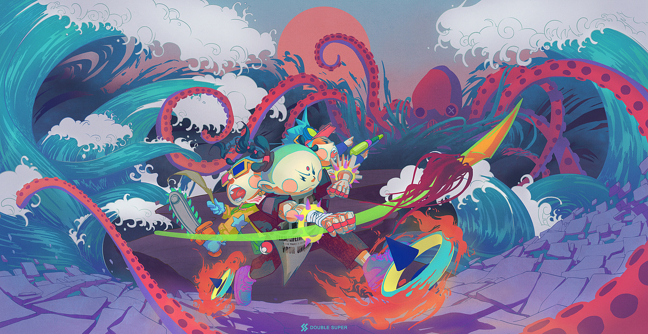 孙悟空&哪吒&二郎神