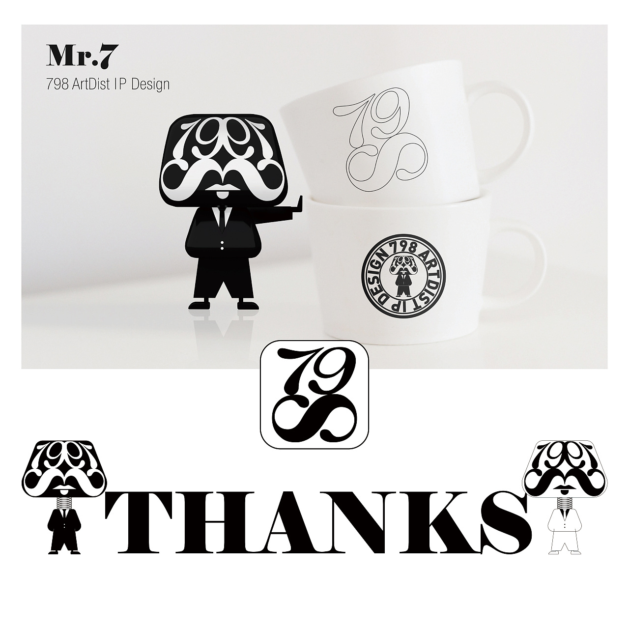 MR.7（图ZMjA2NjQ5Mzg4） - IP形象 - 站酷设计师OneHalfDesign原创素材 - 站酷ZCOOL