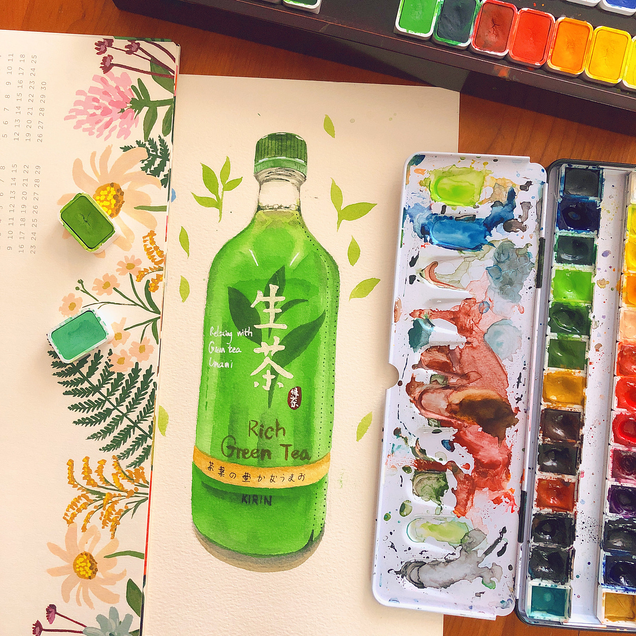 水彩插畫-飲料系列（圖ZMjMwMDEwNzIw） - 創(chuàng)作習(xí)作 - 站酷設(shè)計師stone_cheung原創(chuàng)素材 - 站酷ZCOOL