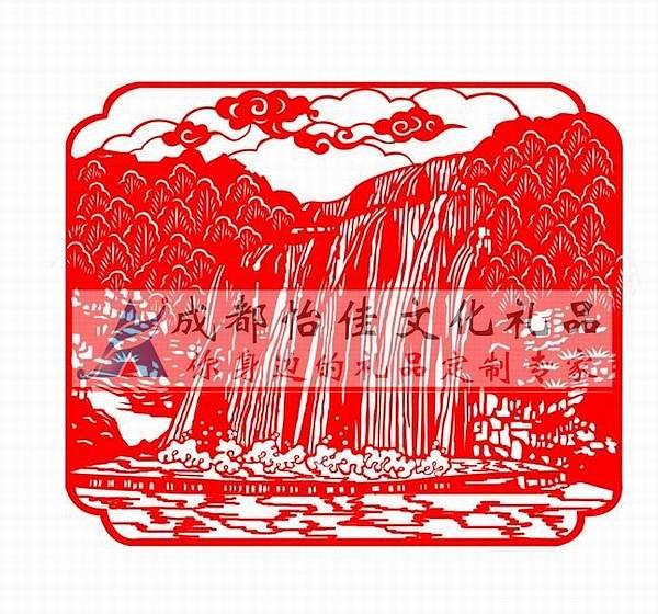 旅游剪纸各地风光景观剪纸册定制部分案例欣赏（图ZNjYzNDYxNDQ=） - 其他手工艺 - 站酷设计师成都怡佳文化原创素材 - 站酷ZCOOL