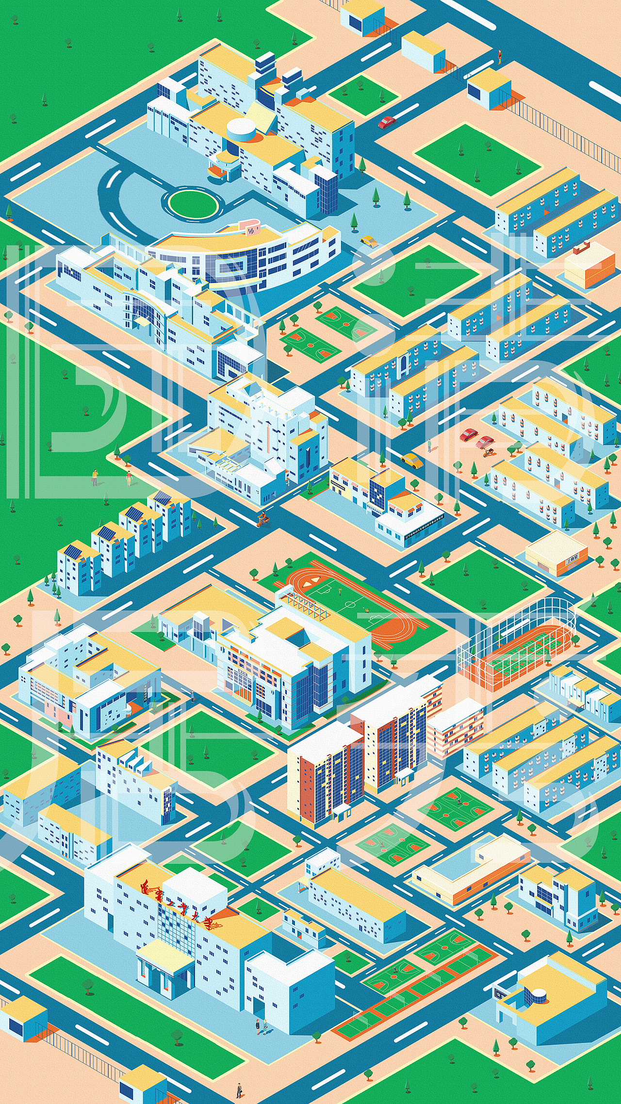 原创作品插画像素画2.