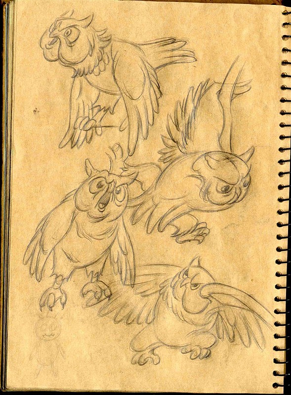 大学期间临摹的作品-Disney