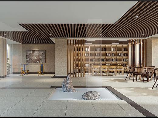 筋斗云效果图 办公展示