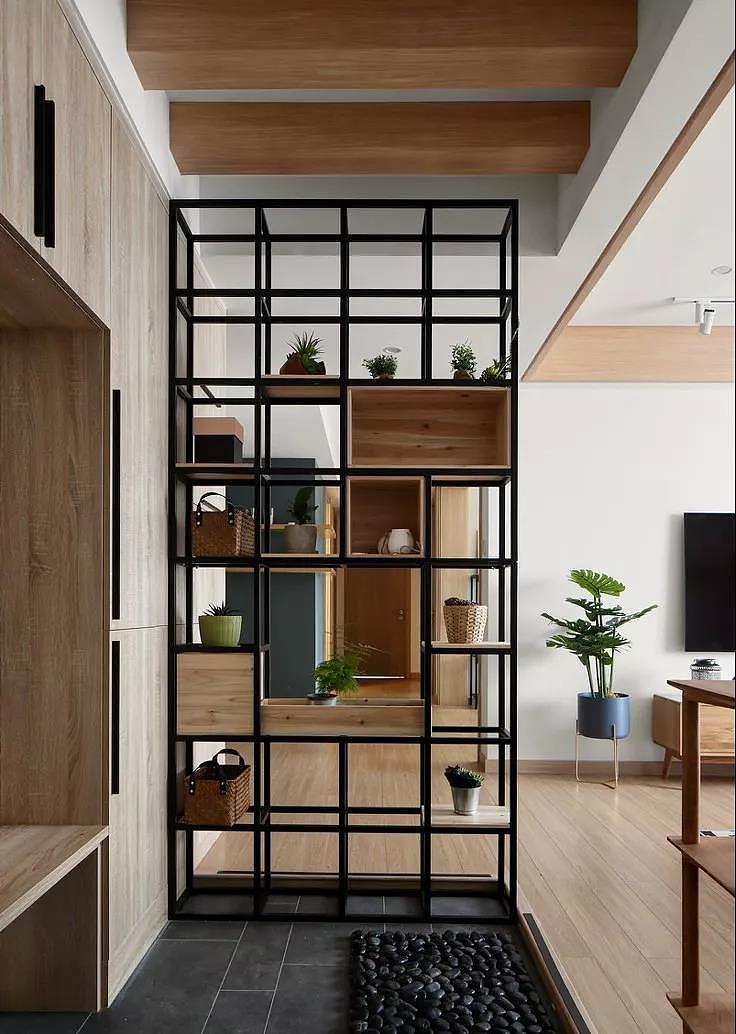 126㎡日式风格,餐厨墙面收纳柜的设计太实用了!