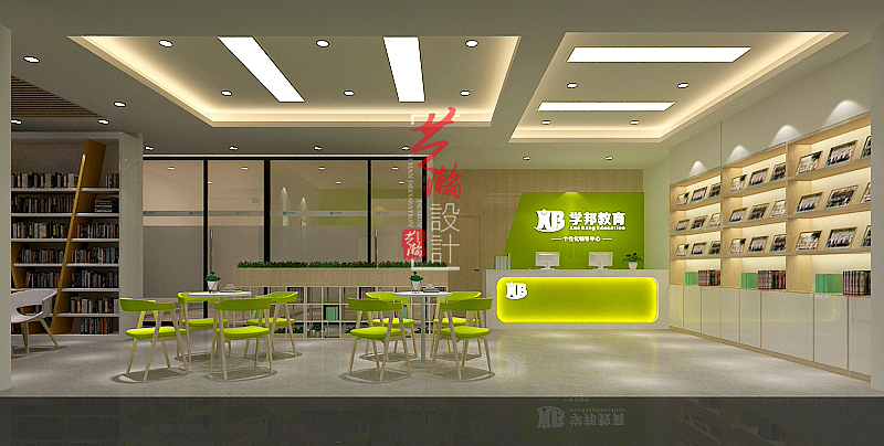 教育培训机构设计装修室内设计幼儿园教室效果图