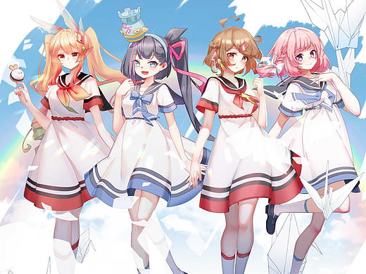 水手服少女们