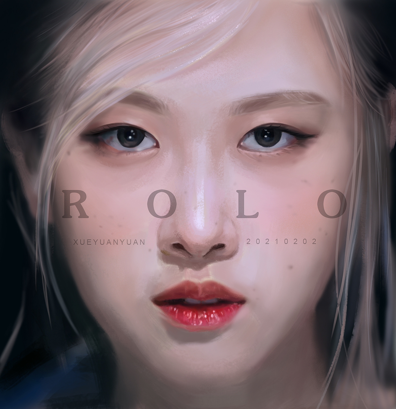 朴彩英 Rosé（图ZMjQ1MDEyMTU2） - 创作习作 - 站酷设计师爱画画的圆圆原创素材 - 站酷ZCOOL