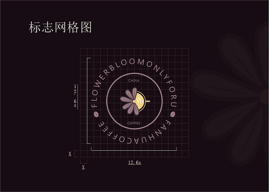 繁花饮品vi练习