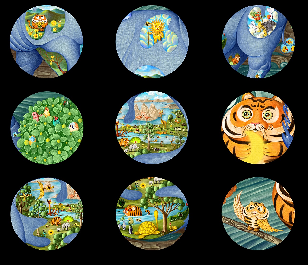 虎小橙 漂流记（图ZMjMwMzM5MTI0） - 创作习作 - 站酷设计师猫站长原创素材 - 站酷ZCOOL