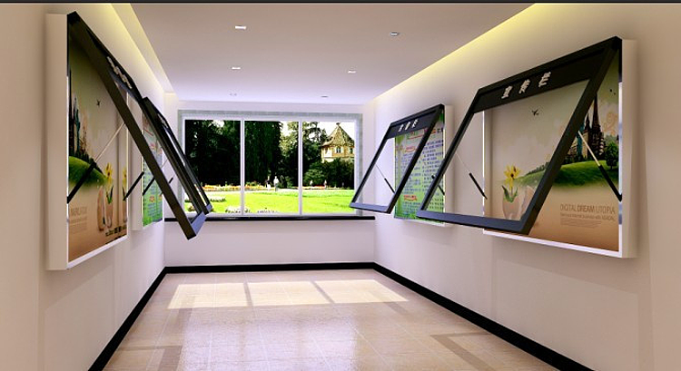 阅报栏标识牌设计制作宣传栏生产厂家分享