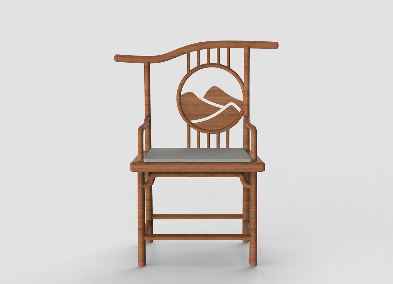 椅子吊椅组合SU模型下载_sketchup模型免费下载_素模网