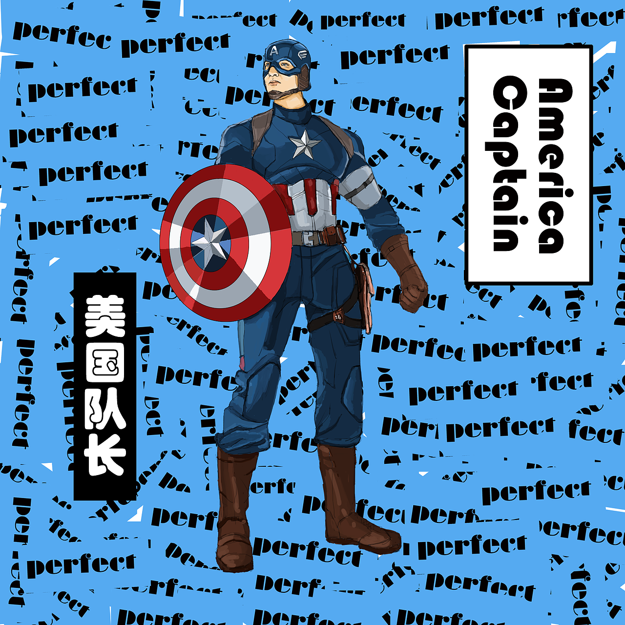 在一组超级英雄