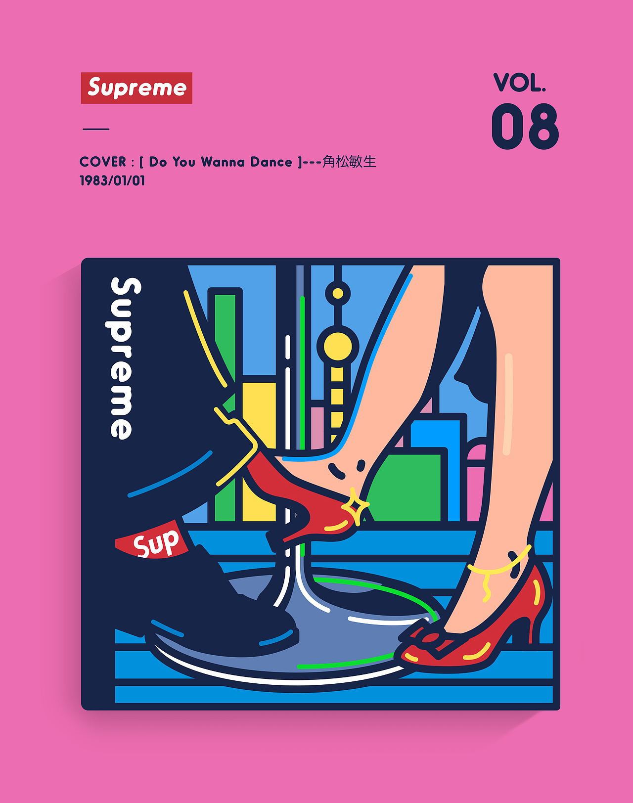 贴个标就能翻倍的Supreme