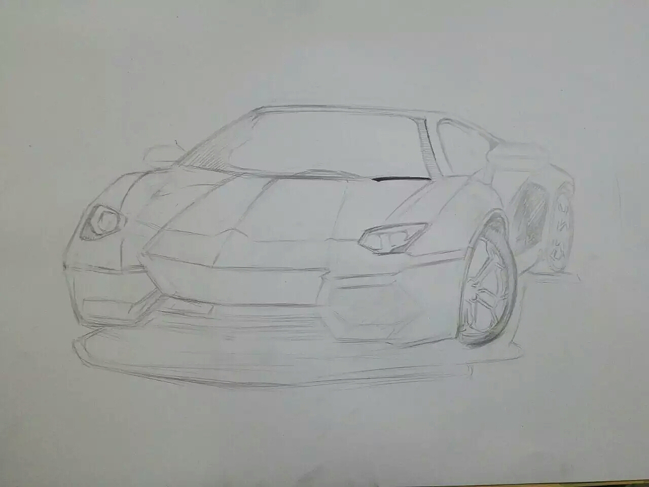 马克笔手绘兰博基尼赛车教程（图ZMTEzNDY0MzA4） - 概念设定 - 站酷设计师King198515原创素材 - 站酷ZCOOL