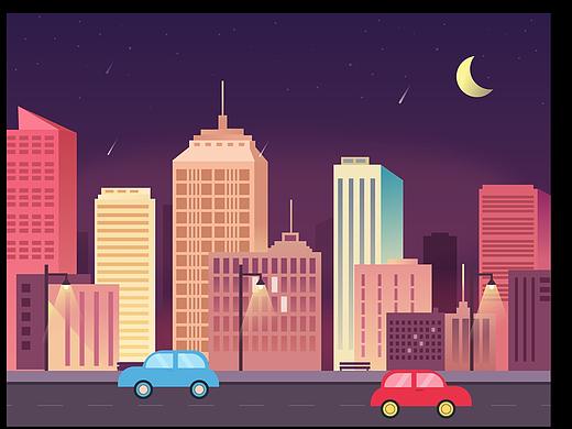 渐变插画（个人主页-ZMzA0NTEwODg=） - 创作习作 - 站酷设计师UIYoungOG原创素材 - 站酷ZCOOL