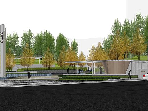 领地康城示范区+山地公园景观SU模型下载