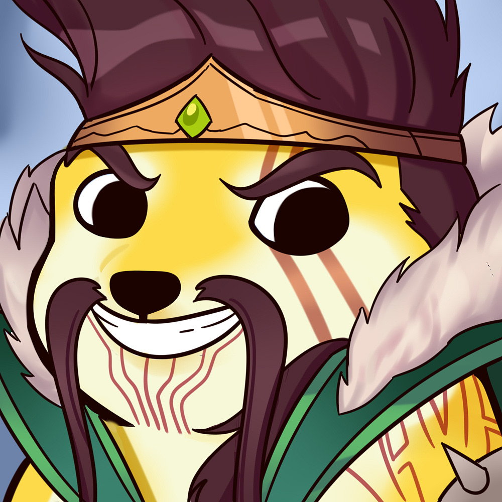 乐观lol英雄小黄狗