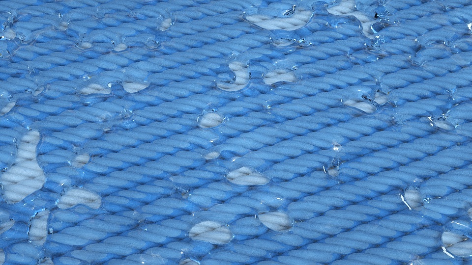 C4D动态视频 模仿CG77军长的毛巾视频