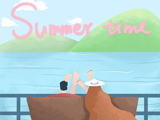 记录一下学习过程——扁平风小场景