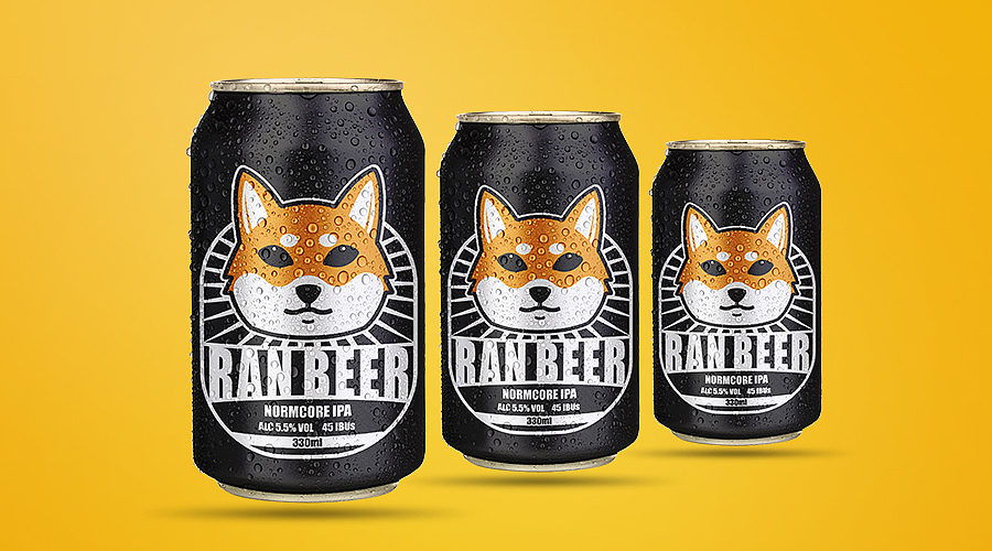 RAN BEER 自酿酒标志&包装设计（图ZNTMyOTgwNDg=） - 品牌 - 站酷设计师升哥玩设计原创素材 - 站酷ZCOOL