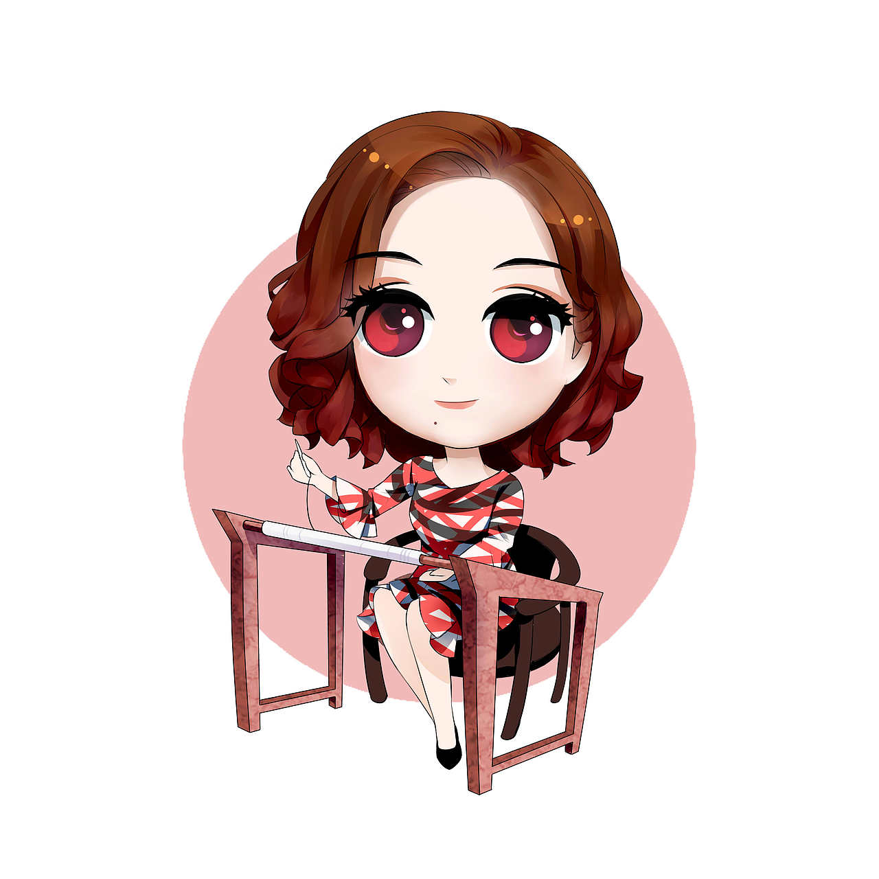 电视剧因为遇见你角色q版