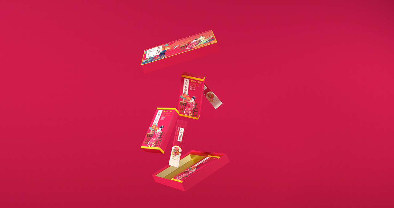 恭王府&宝得瑞联名饮品包装设计大赛参赛作品