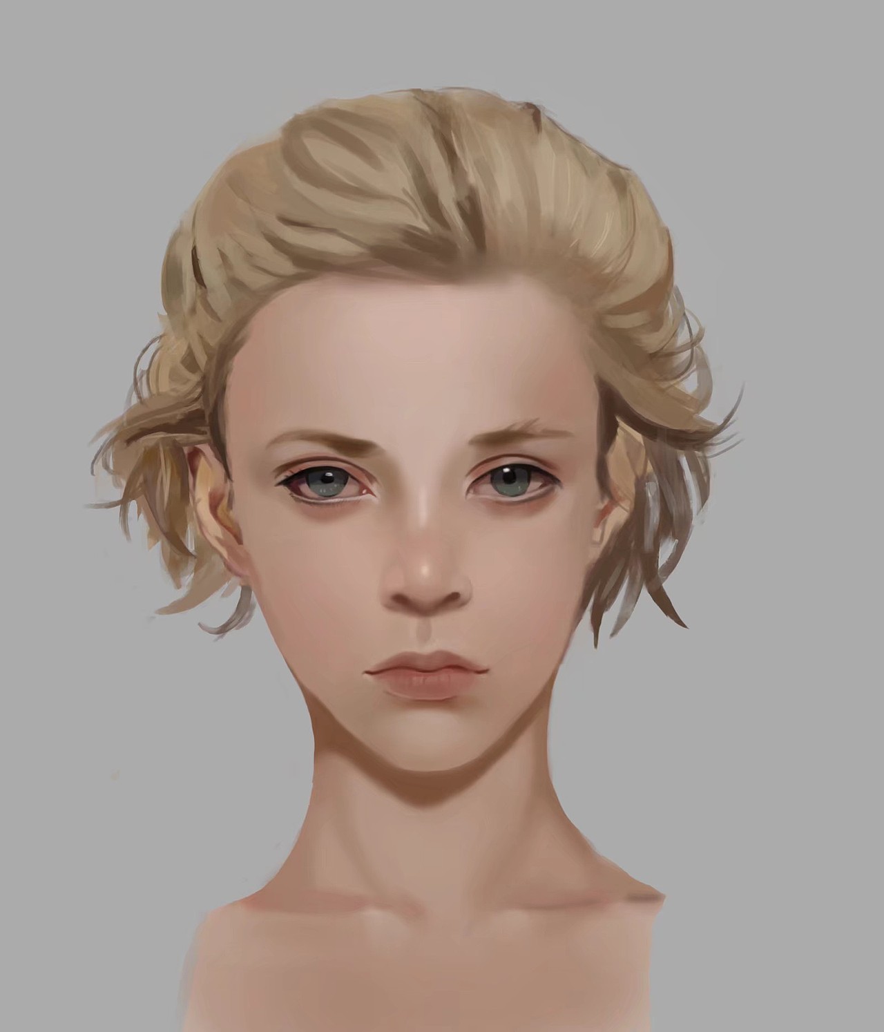 人头像绘画练习（图ZMTcyODM2NjQ0） - 艺术插画 - 站酷设计师阿鬼兄原创素材 - 站酷ZCOOL