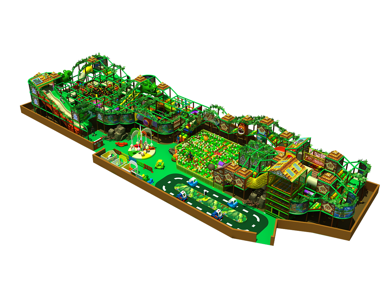 兒童樂園淘氣堡森林系列432平方（圖ZNzc2ODkyMTI=） - 場景 - 站酷設(shè)計(jì)師東東的鴨舌帽原創(chuàng)素材 - 站酷ZCOOL