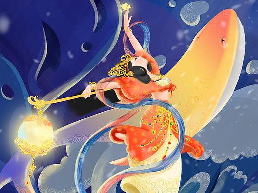 大鱼敦煌-----大乔（个人主页-ZMjk5NDQxNDA=） - 其他 - 站酷设计师Bluelue原创素材 - 站酷ZCOOL