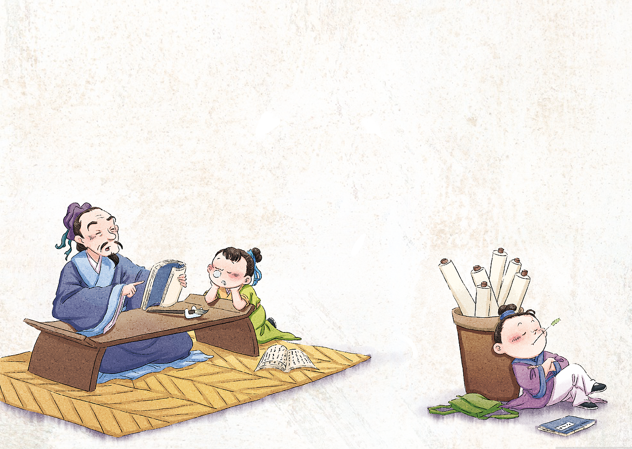 水墨风格书籍插画(合集)