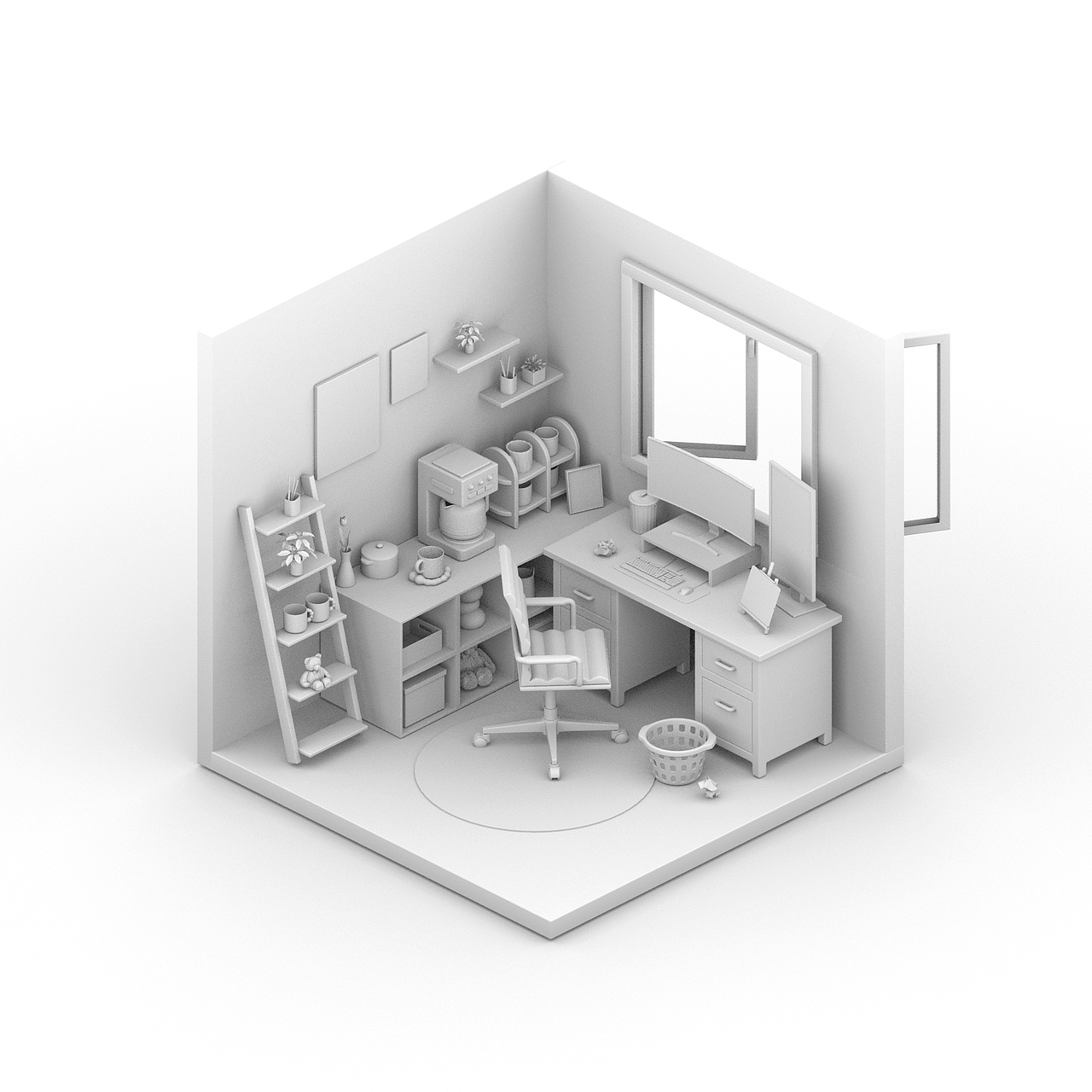 三维蜂巢行动——我的小房子03