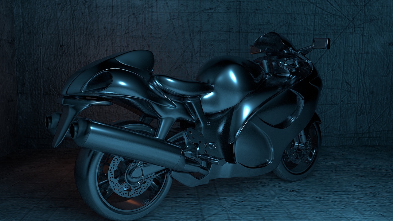 摩托车（C4D）（图ZODEwMzQ0ODg=） - 机械/交通 - 站酷设计师智豪仔原创素材 - 站酷ZCOOL