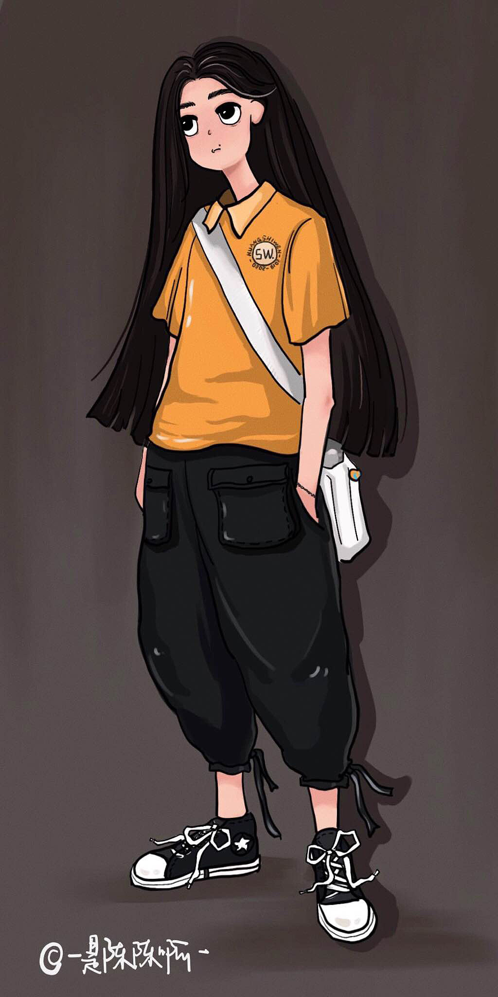 那些身边特别的人之随心所欲画同事