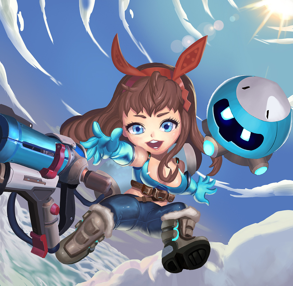 守望先锋q版小美